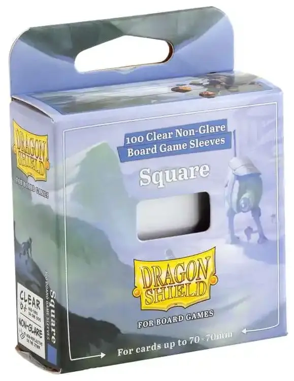 Dragon Shield Board Game Sleeves - Square (100 Sleeves)