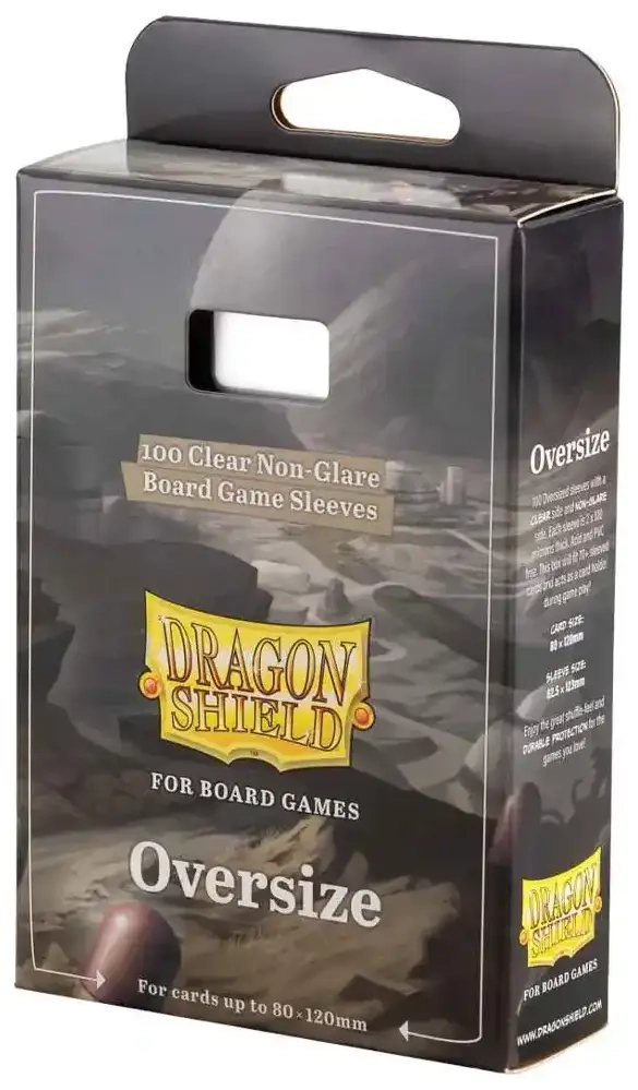 Dragon Shield Board Game Sleeves - Oversize (100 Sleeves)