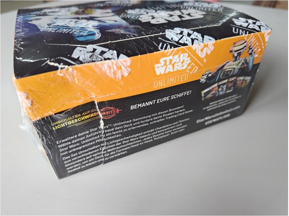 Star Wars: Unlimited - Umschalten auf Lichtgeschwindigkeit - Booster Display (24) - DE (Defekte Verpackung)