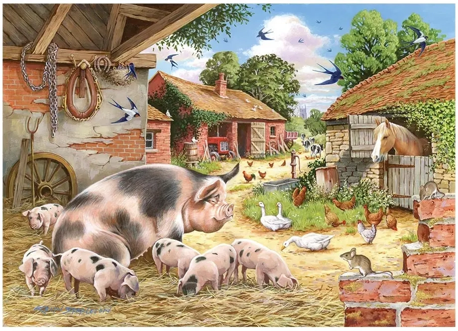 XXL Teile - Mohn-Ferkel