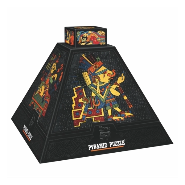 Präkolumbische Kunstfiguren - Puzzle Pyramide