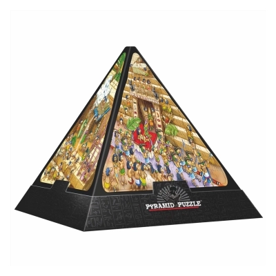 Ägyptischer Cartoon - Puzzlepyramide