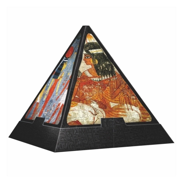 Ägyptische Wandmalereien - Puzzle Pyramide