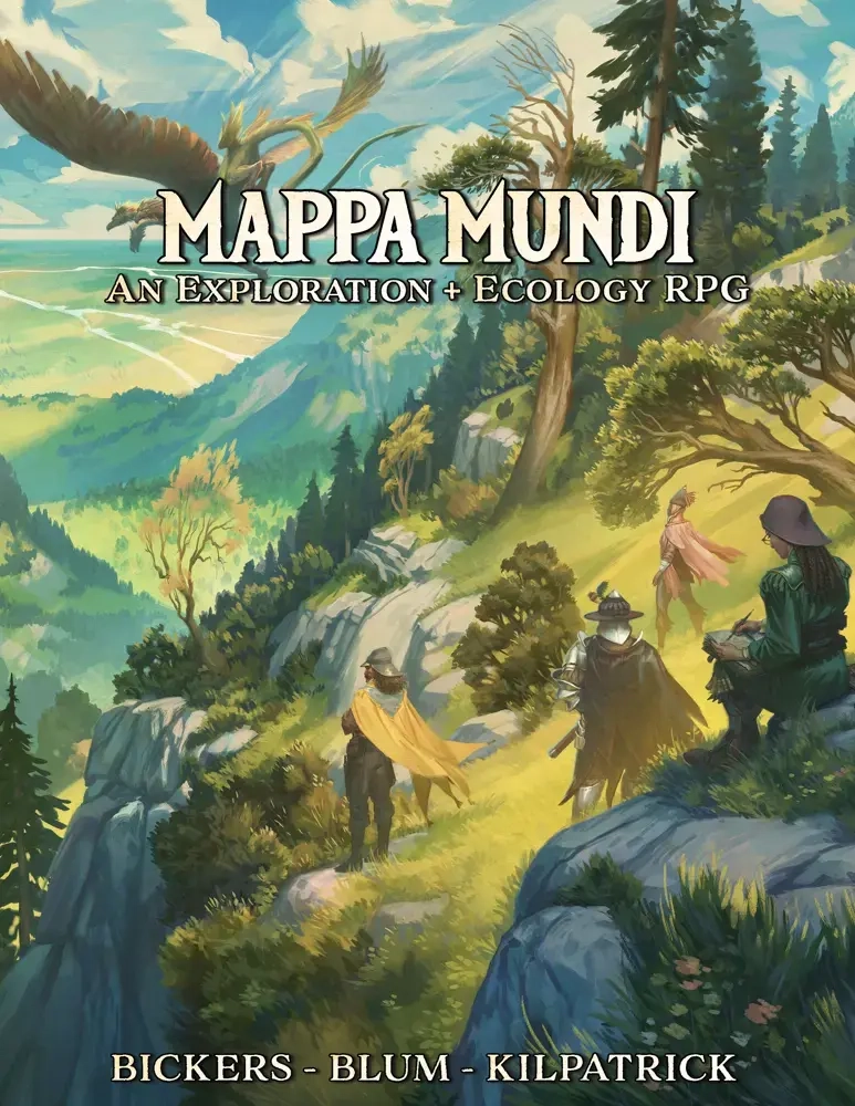 Mappa Mundi An Exploration + Ecology RPG - EN