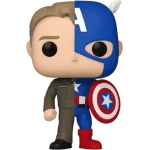 Funko POP! Marvel: Split - Captain A/Steve R