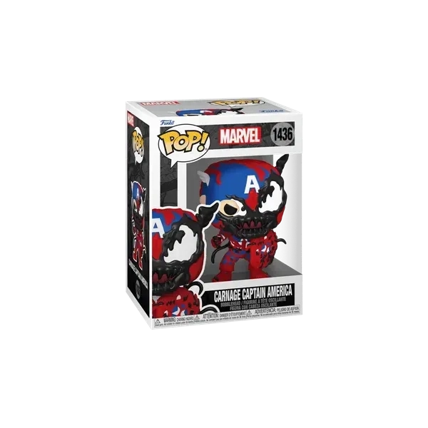 Funko POP! Marvel: Carnageized - Captain America