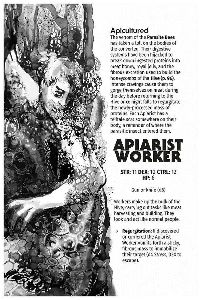 Liminal Horror RPG The Parthenogenesis of Hungry Hollow - EN