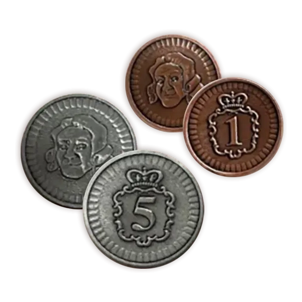 Newton - Metal Coins