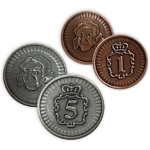 Newton - Metal Coins