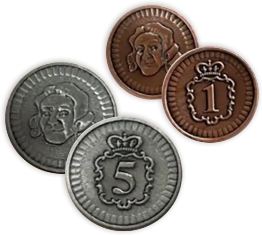 Newton - Metal Coins