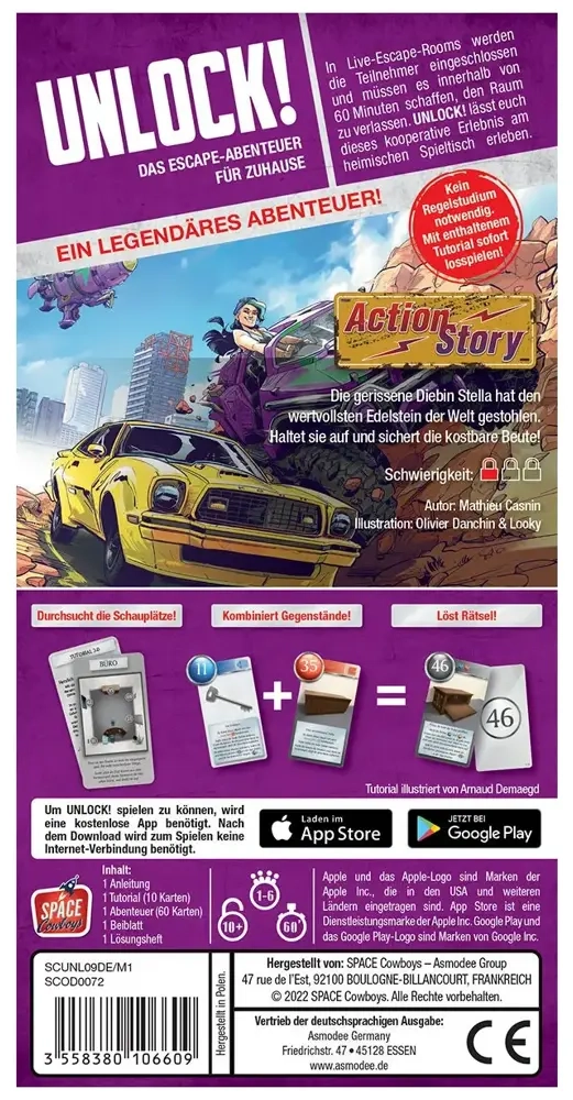 Unlock! - Legendary Adventures - Action Story (Einzelszenario)