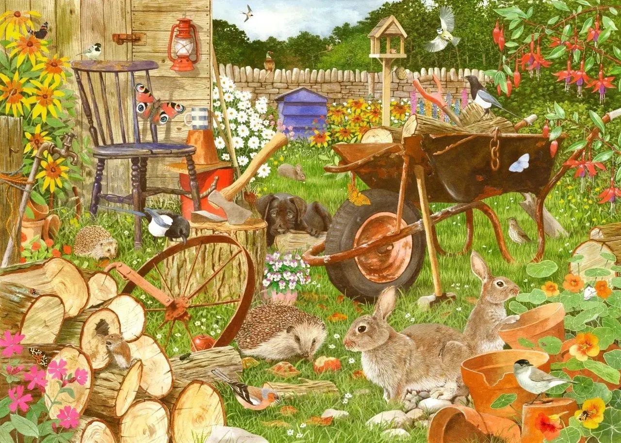 Häschen im Garten