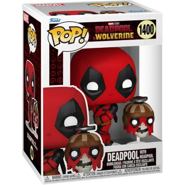 Funko POP! POP&Buddy: Deadpool 3 S2- Deadpool w/Headpool