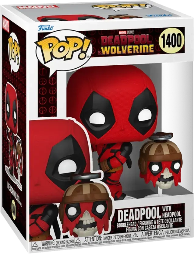 Funko POP! POP&Buddy: Deadpool 3 S2- Deadpool w/Headpool