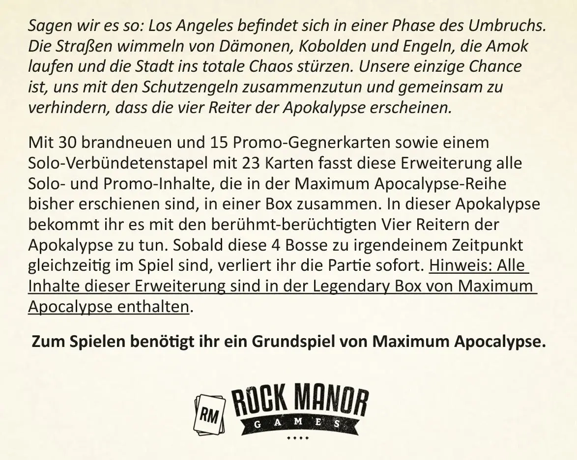 Maximum Apocalypse - Jüngstes Gericht – Letzte Verwüstung