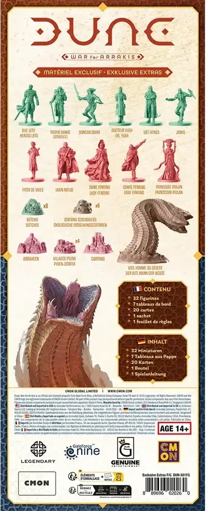 Dune: Krieg um Arrakis - Exclusive Extras