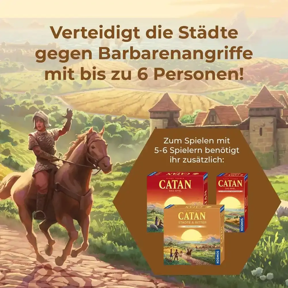 Catan | Städte und Ritter 5/6 Spieler - Erweiterung