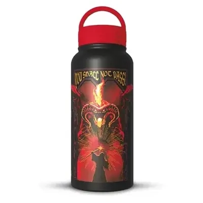 Lord Of The Rings (Rage Of The Balrog) Metal Flask