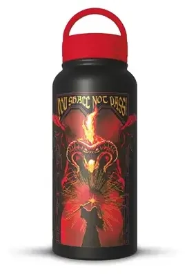 Lord Of The Rings (Rage Of The Balrog) Metal Flask