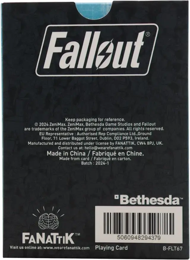 Fallout Playing Cards CDU