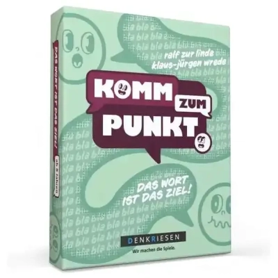 Komm zum Punkt. – Das Wort ist das Ziel!