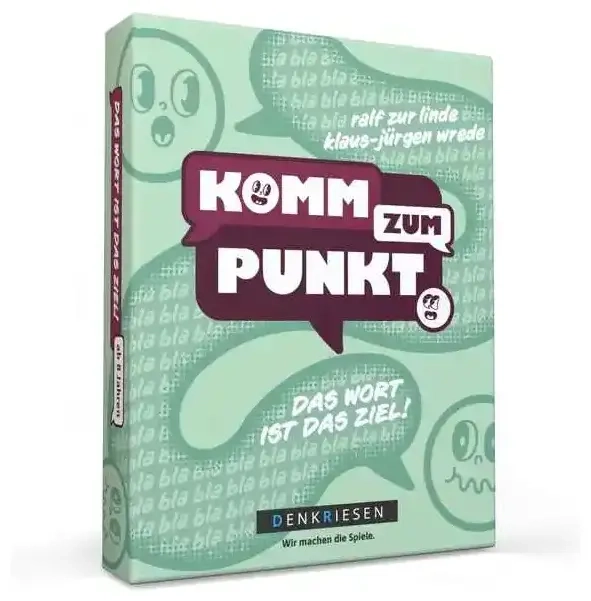 Komm zum Punkt. – Das Wort ist das Ziel!