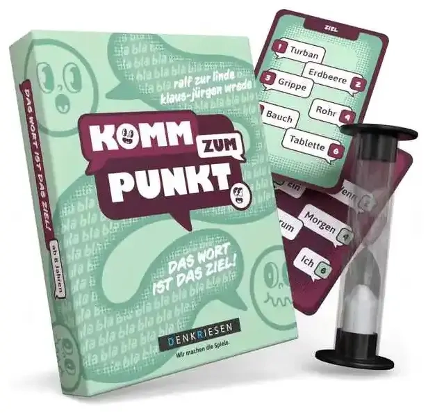 Komm zum Punkt. – Das Wort ist das Ziel!