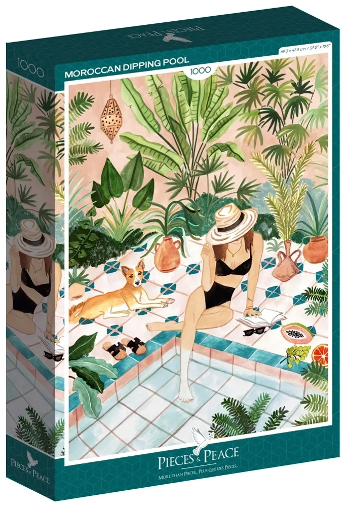 Marokkanisches Schwimmbecken