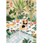 Marokkanisches Schwimmbecken