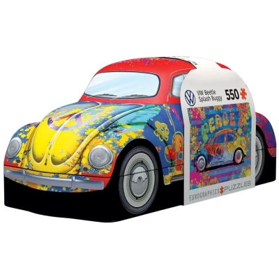 VW Beetle Splash - Blechdosenpuzzle