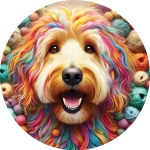 Hund aus Wolle