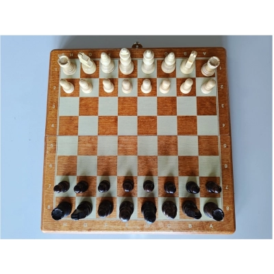 Reiseschach Bedruckt - 26.5cm (B-Qualität)