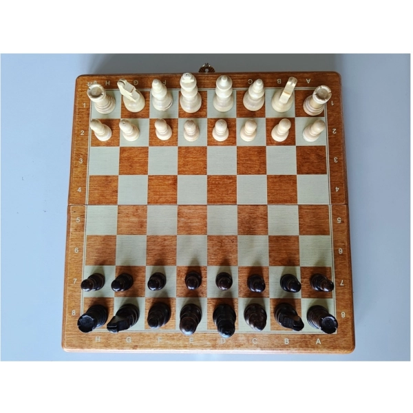 Reiseschach Bedruckt - 26.5cm (B-Qualität)