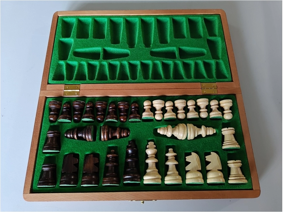 Reiseschach Bedruckt - 26.5cm (B-Qualität)