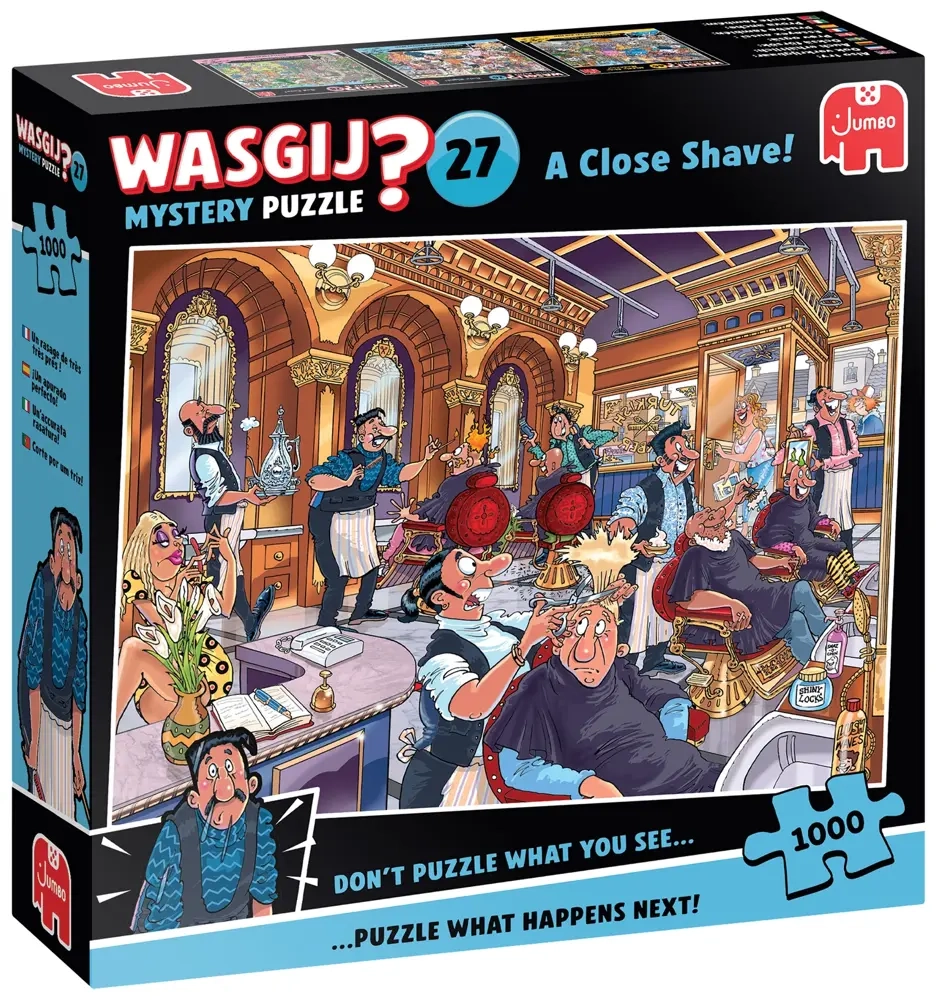 Um Haaresbreite! - Wasgij Mystery 27