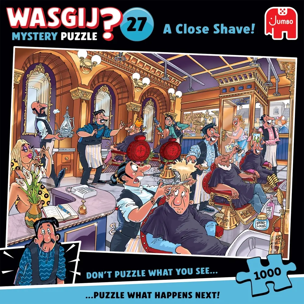 Um Haaresbreite! - Wasgij Mystery 27