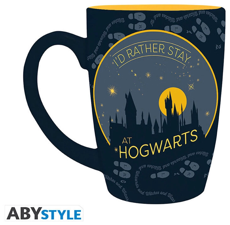 HARRY POTTER - Mug - 400 ml - Hogwarts - box