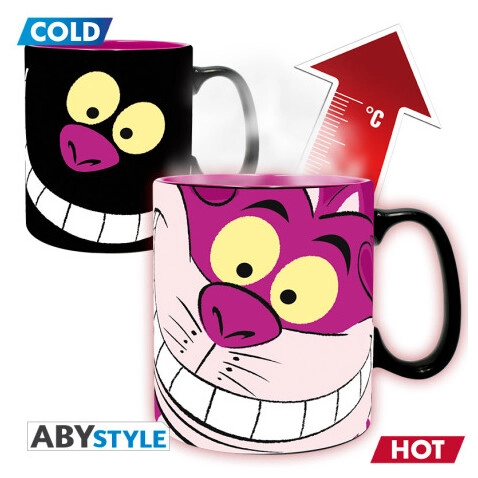 DISNEY - Mug Heat Change - 460 ml - Alice Cheshire - box