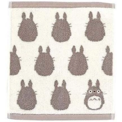 Ghibli Mini Towel Big Totoro Silhouette 33x36 cm - My Neighbor Totoro