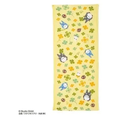 Imabari Towel Totoro Clover 34x80 cm - My Neighbor Totoro