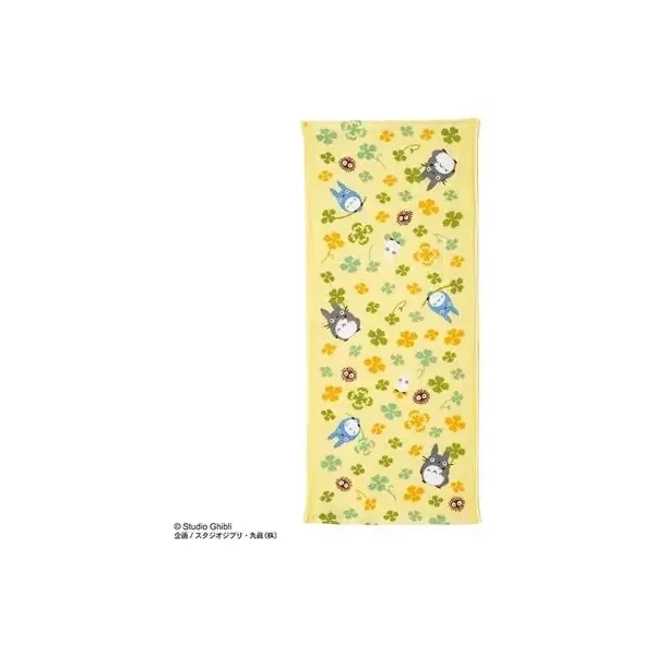 Imabari Towel Totoro Clover 34x80 cm - My Neighbor Totoro