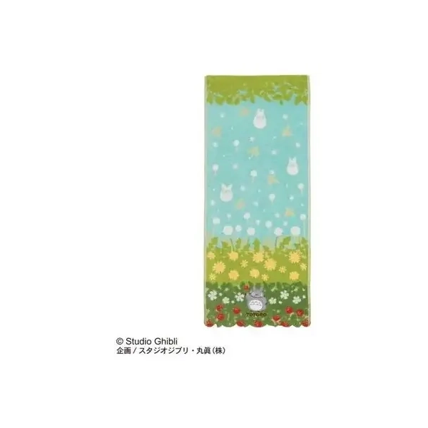 Towel Totoro Flowers & Stawberries 34x80 cm - My Neighbor Totoro