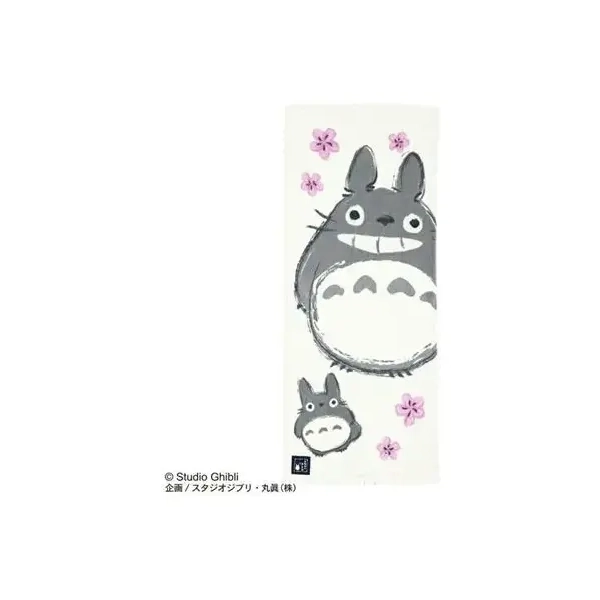 Imabari Towel Totoro Sakura 34x80 cm - My Neighbor Totoro