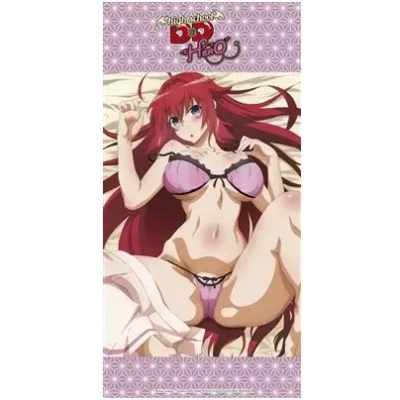 Highschool DXD Hero Beach Towel - Rias auf Bett 160x80cm