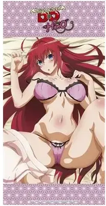 Highschool DXD Hero Beach Towel - Rias auf Bett 160x80cm