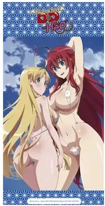Highschool DXD Hero Beach Towel - Rias und Asia 160x80cm