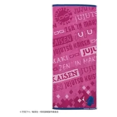 Towel Maki Zenin Uniform 34x80cm - Jujutsu Kaisen