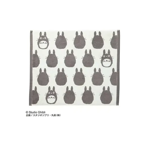 Large Bath Towel Big Totoro Silhouette 50x60 cm - My Neighbor Totoro
