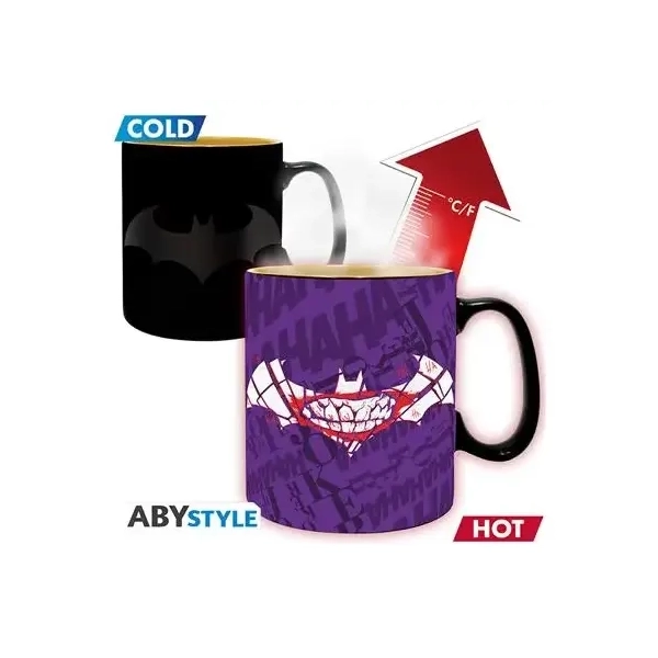 DC COMICS - Mug HeatChange -460ml- "Batman Matte" -cardboard