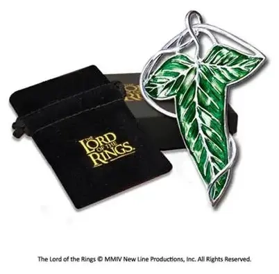 The Lord of the Rings - Leaf of Lorien Replica Brooch